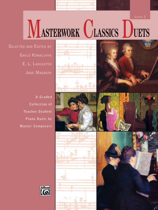Masterwork Classics Duets, Level 2. Piano a cuatro manos