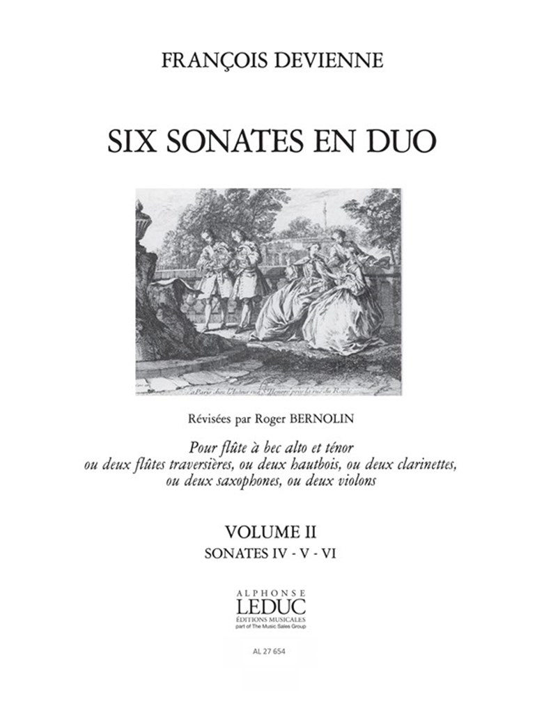 François Devienne: 6 Sonates en Duo Vol.2