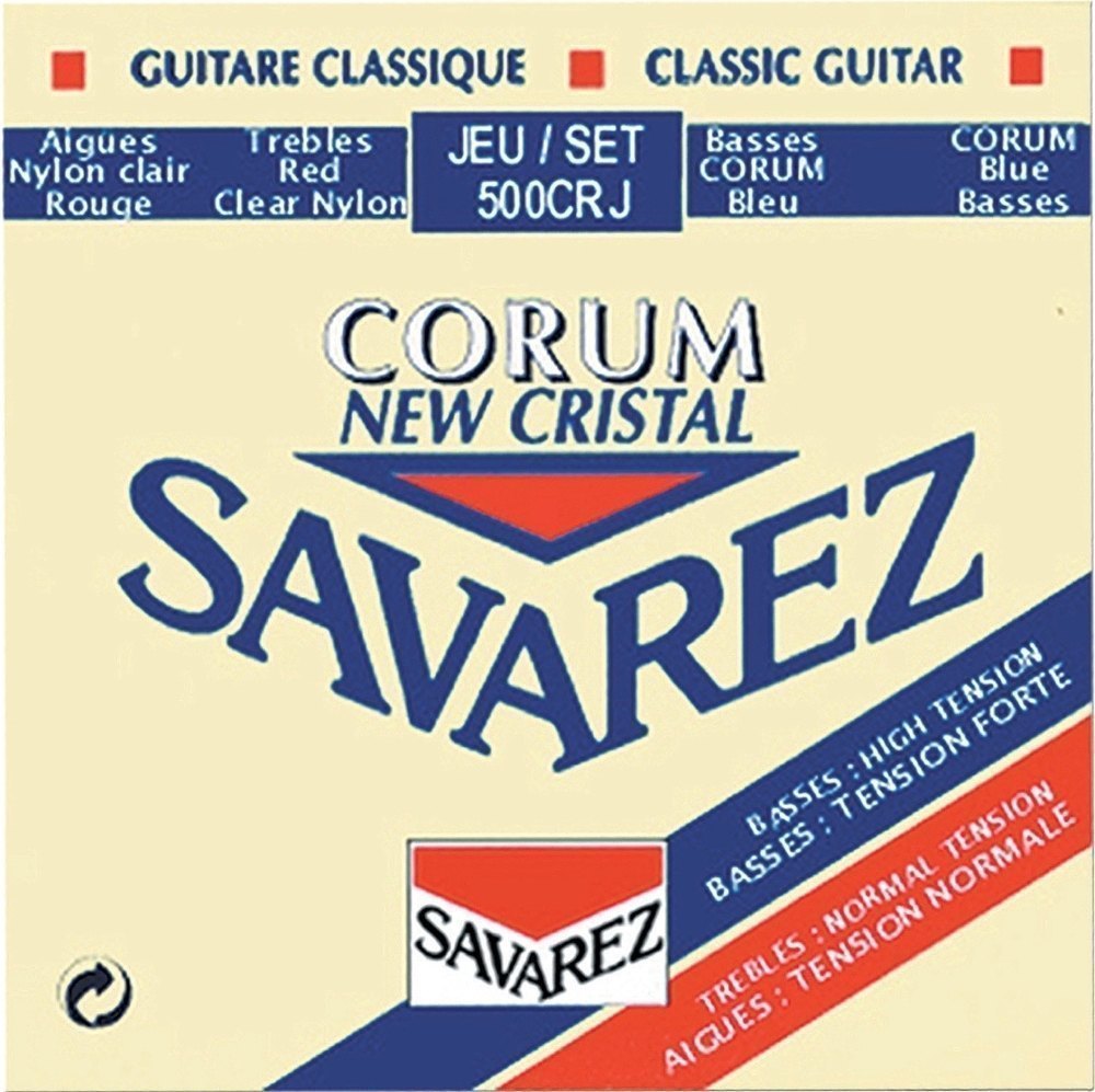 Cuerda 5ª La Guitarra Clásica Savarez Corum Crystal 505J Tensión Fuerte