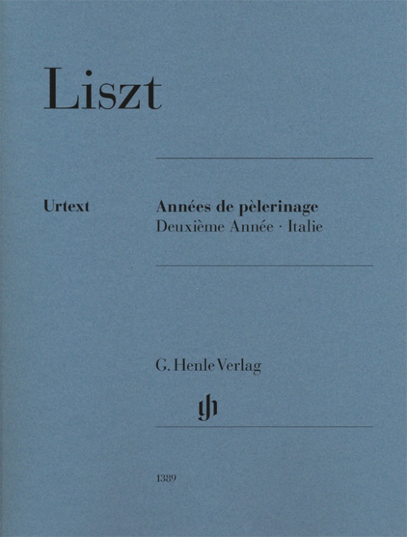 Années de Pèlerinage, Deuxième Année - Italie. Piano. Liszt New Edition*