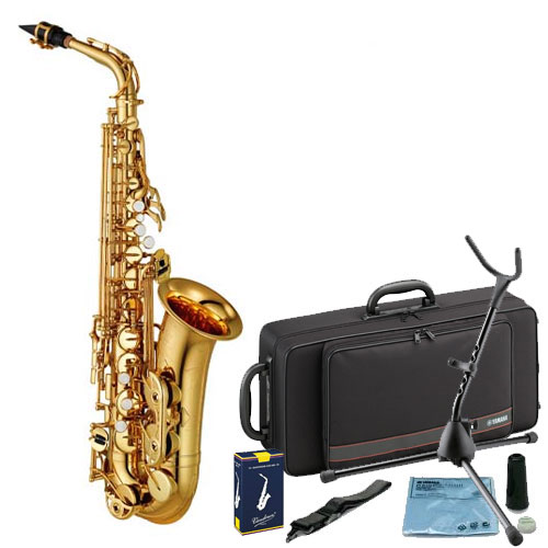 Pack Saxofón Alto Yamaha Yas-480 Lacado con accesorios