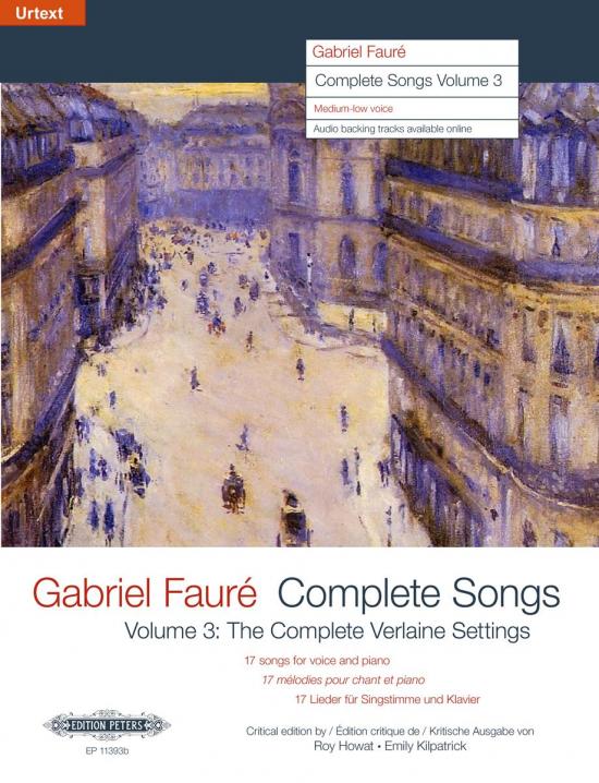 Complete Songs: Volume 3: 1887-1894.The Complete Verlaine Se