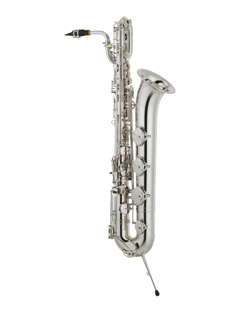 Saxofón Barítono Yamaha YBS-82S Plateado