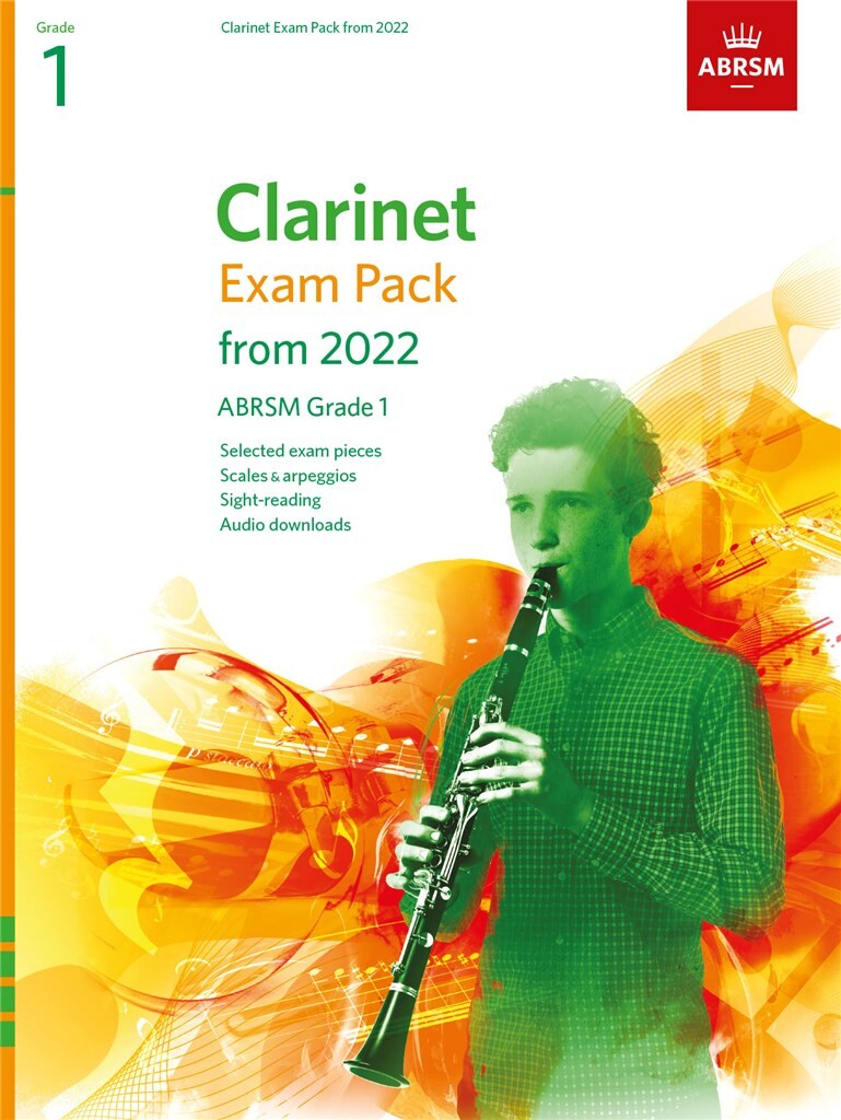 Clarinet Exam Pack 2022-2025, ABRSM Grade 1