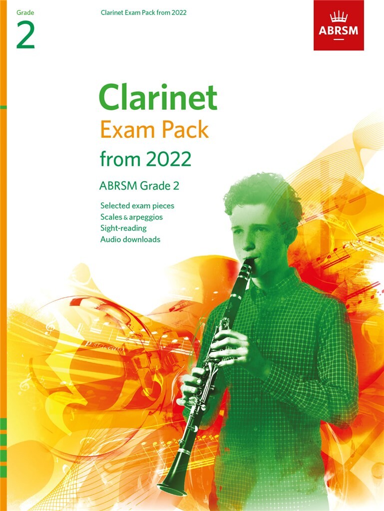 Clarinet Exam Pack 2022-2025, ABRSM Grade 2
