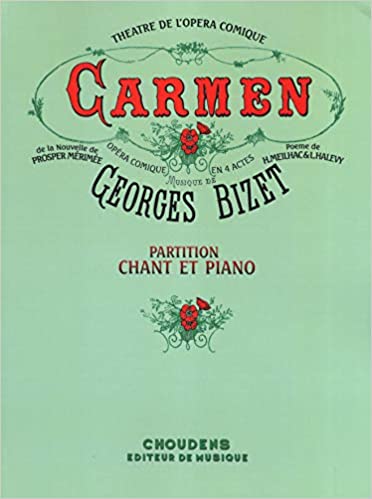 Carmen  Red.Voice-Piano .Bizet