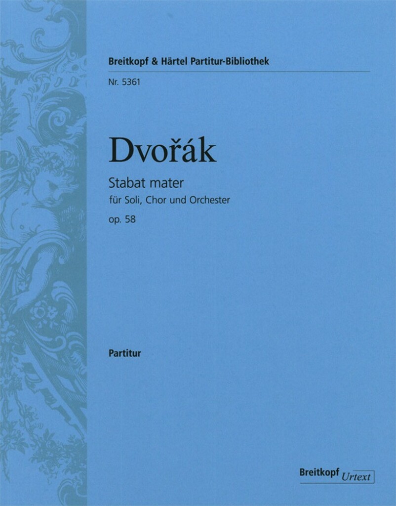 Stabat Mater op. 58 Dvorak Full Score 