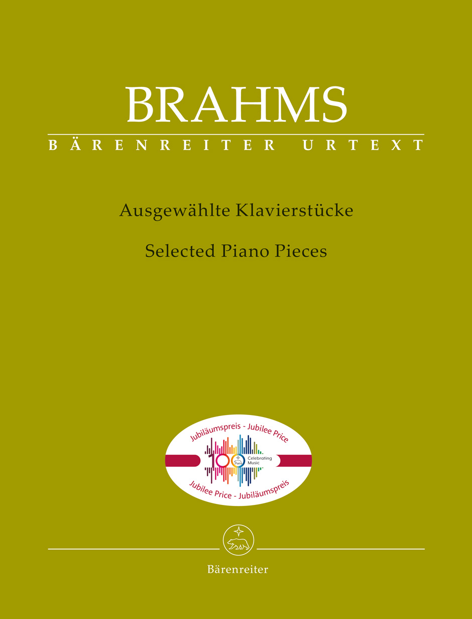 Selected Piano Pieces  .Brahms