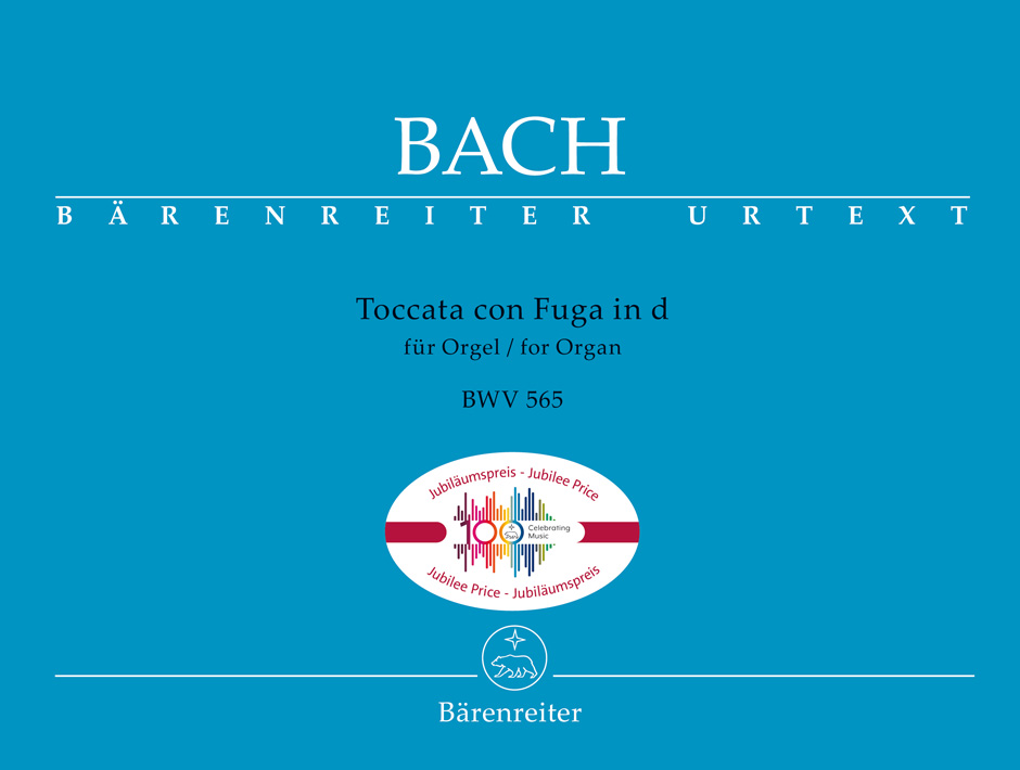 Toccata con Fuga for Organ D minor BWV 565 .Bach,J.S