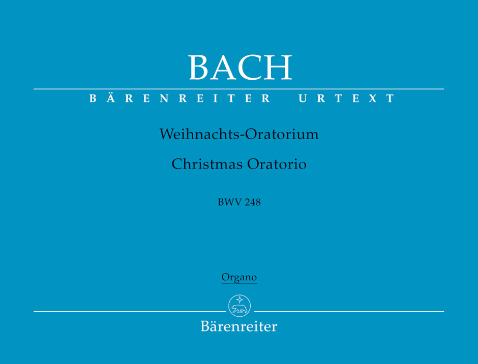 Weihnachtsoratorium BWV248 Organ Part, Urtext edition .Bach