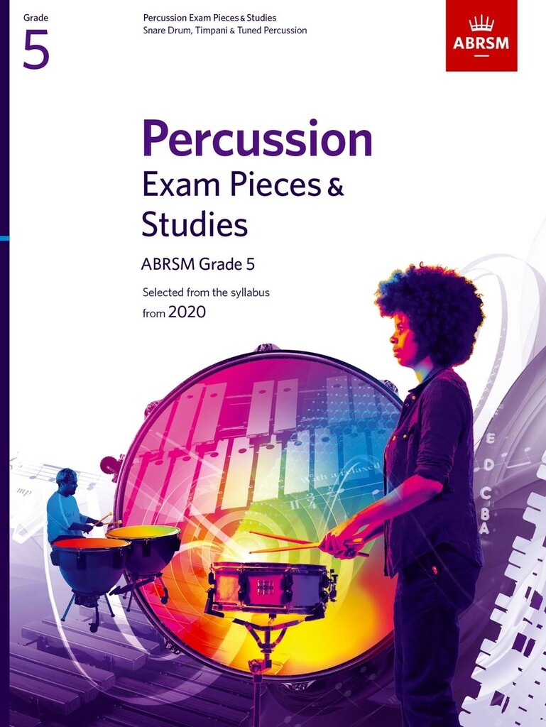 Percussion Exam Pieces & Studies, ABRSM Grade 5 From 2020