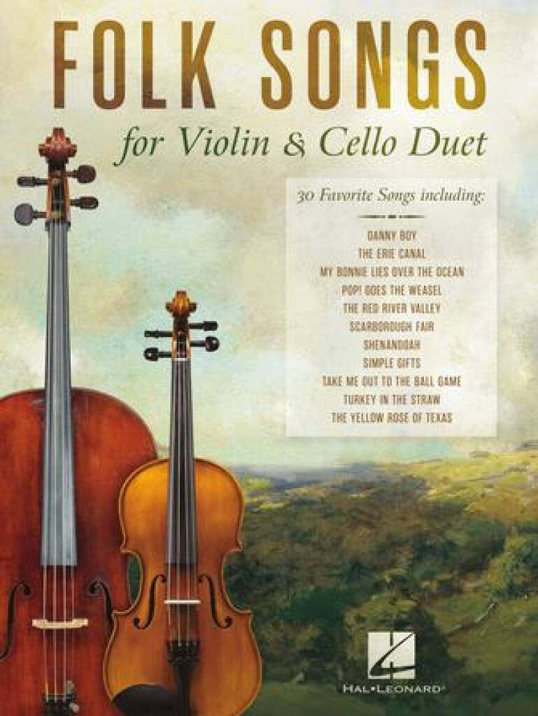 Folk songs for  Violin & Cello Duets 