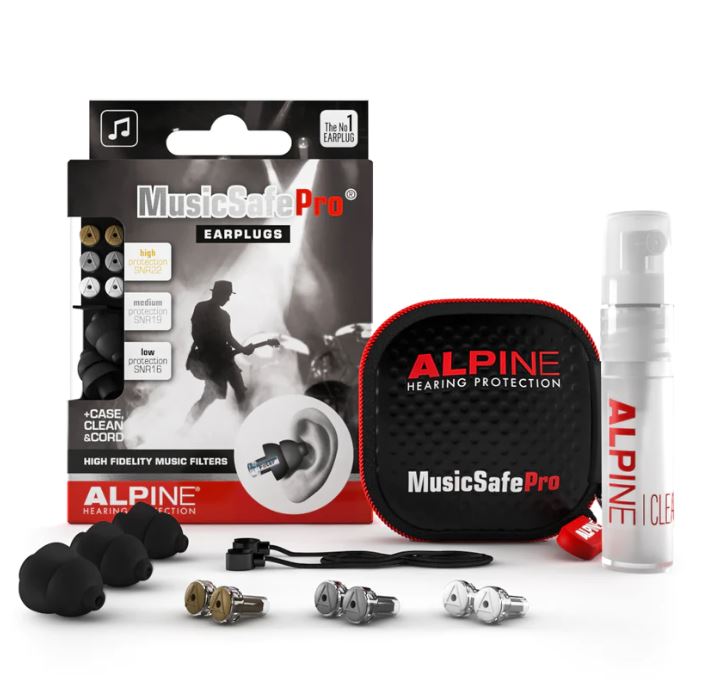 Protectores Auditivos Alpine Music Safe Pro Negro