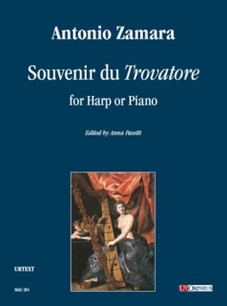 Souvenir du Trovatore for Harp .Zamara