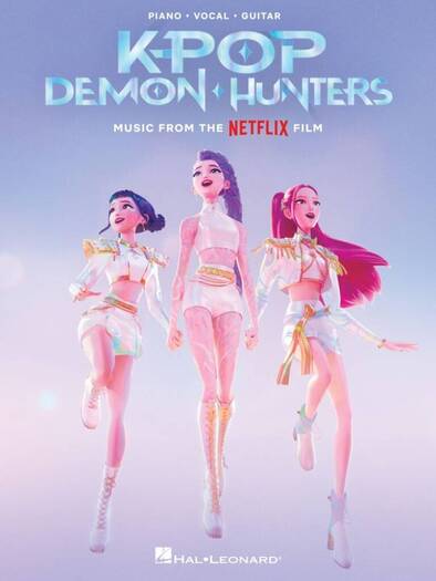 KPop Demon Hunters. Piano, voz y guitarra